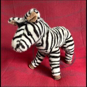 Vintage GUND Zebra plush 🦓 (1986, 12”)